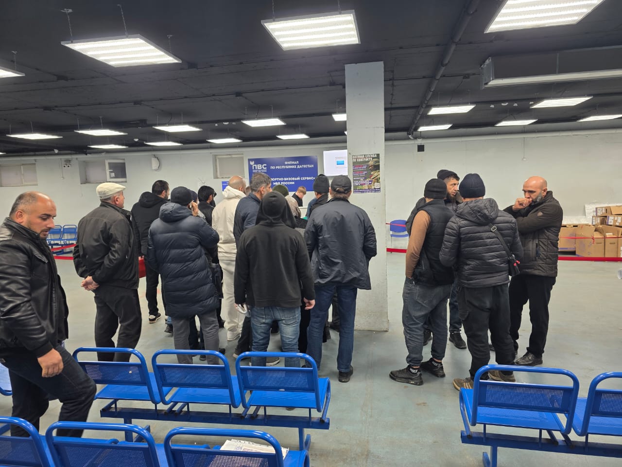 50 гражданам Центральной Азии и других стран, работающим в Дагестане, объяснили правила пребывания на территории России